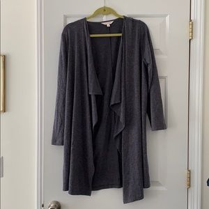Lauren Conrad gray kimono knit sweater - small